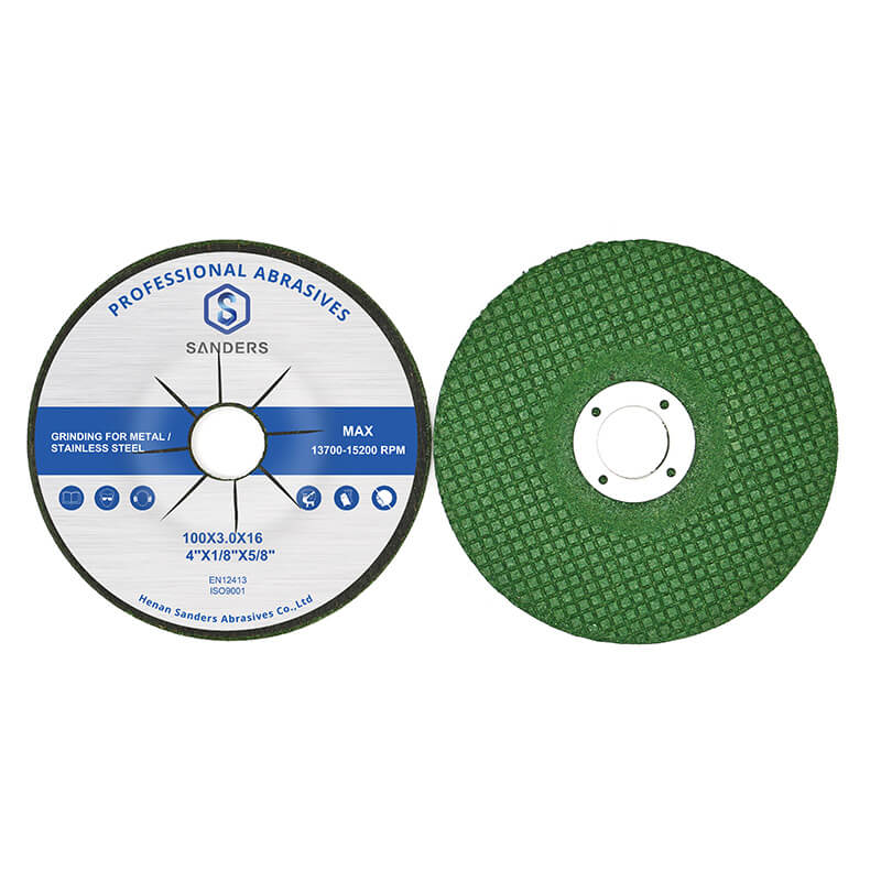 Flexible grinding disc for all metal