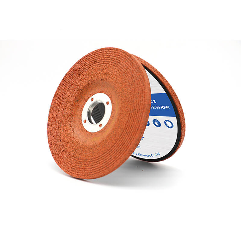 Flexible grinding disc for cast iron