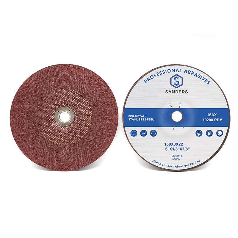 Flexible grinding disc for stainless steel